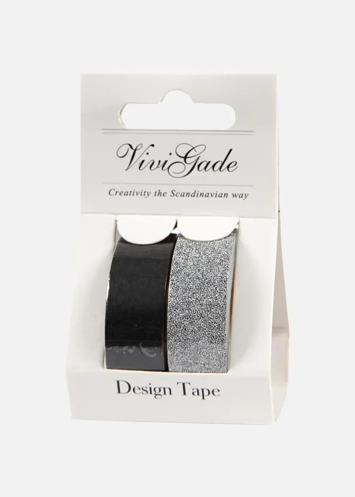 Washi traka Crna - 15 mm