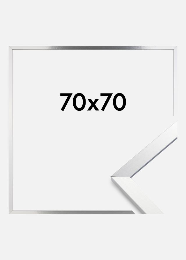 Okvir Trendy Akrilno Staklo Srebro 70x70 cm