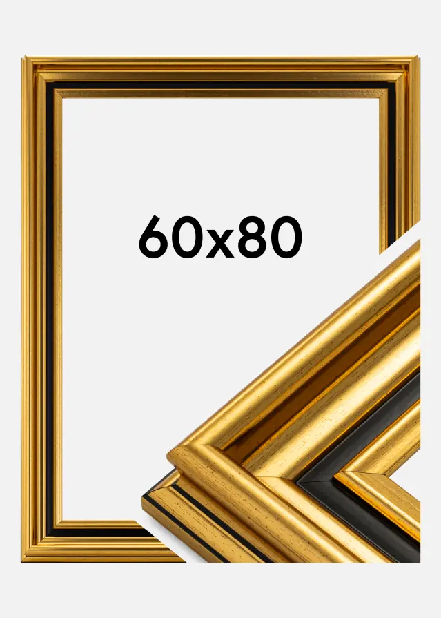 Okvir Gysinge Premium Zlato 60x80 cm