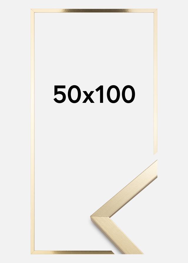 Okvir Trendy Akrilno Staklo Zlato 50x100 cm