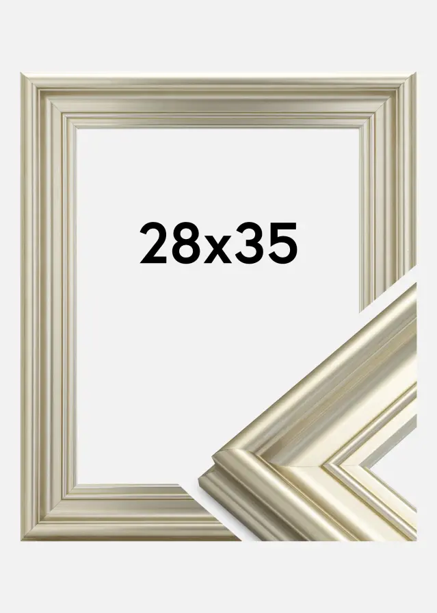 Okvir Mora Premium Srebro 28x35 cm