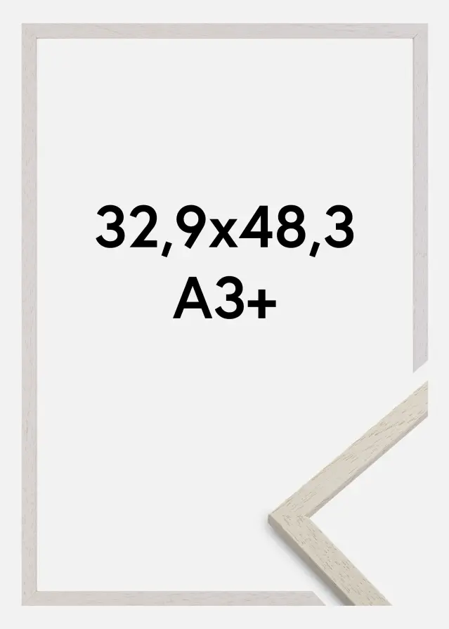 Okvir Edsbyn Akrilno staklo Pijesak 32,9x48,3 cm (A3+)