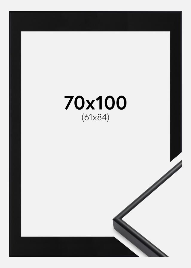 Okvir Visby Crno 70x100 cm - Paspartu Crno 62x85 cm