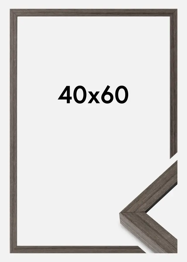 Okvir Hermes Akrilno staklo Grey Oak 40x60 cm