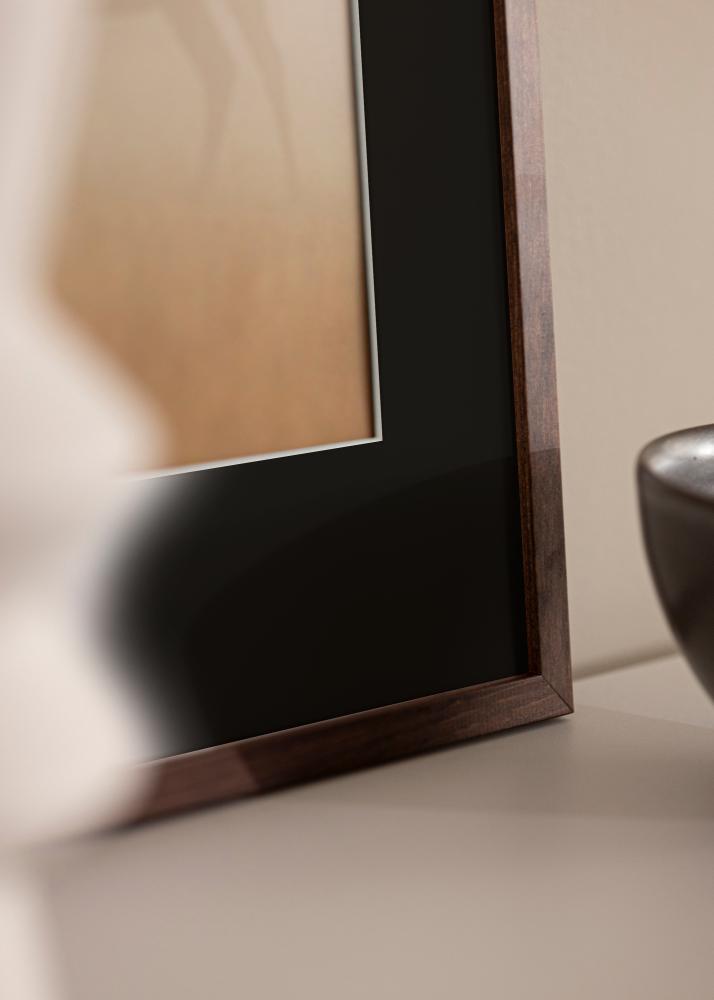 Okvir Galant Orah 40x50 cm - Paspartu Crno 12x16 inches