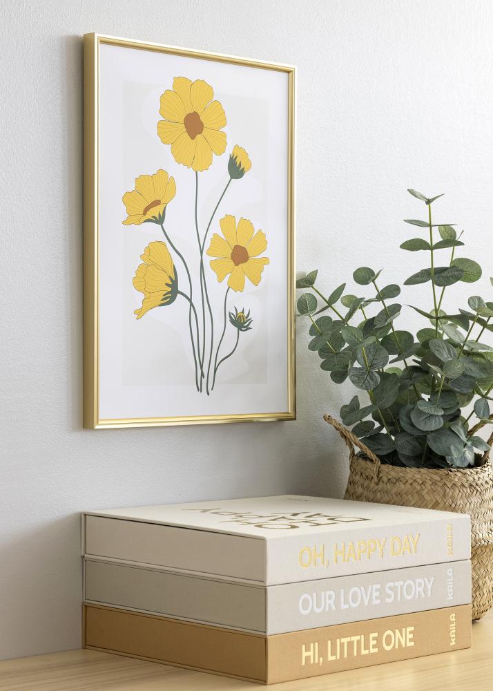 Okvir Hipster Akrilno staklo Zlato 70x100 cm