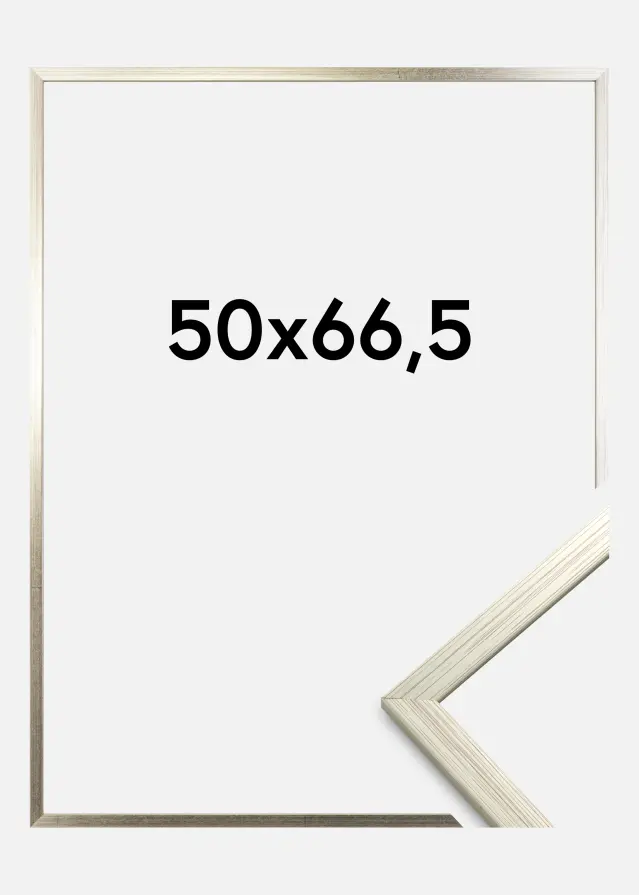 Okvir Edsbyn Akrilno staklo Srebro 50x66,5 cm