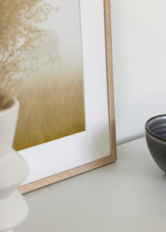 Okvir Uski hrast akrilno staklo 18x18 cm