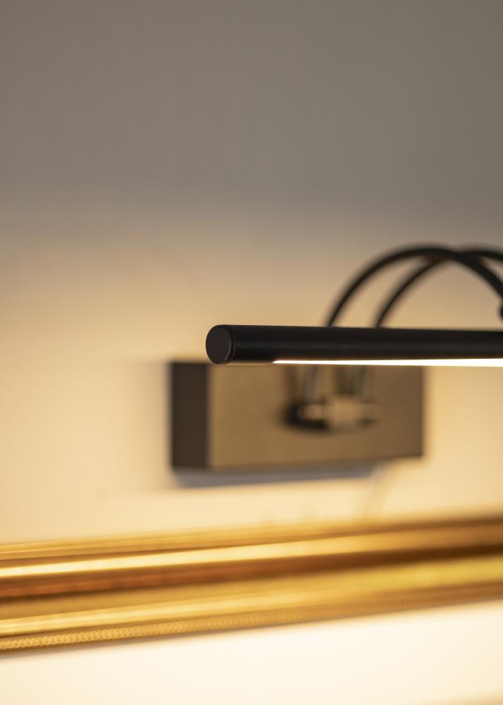 Gunnebo V962 LED rasvjeta za slike 37 cm - Crno