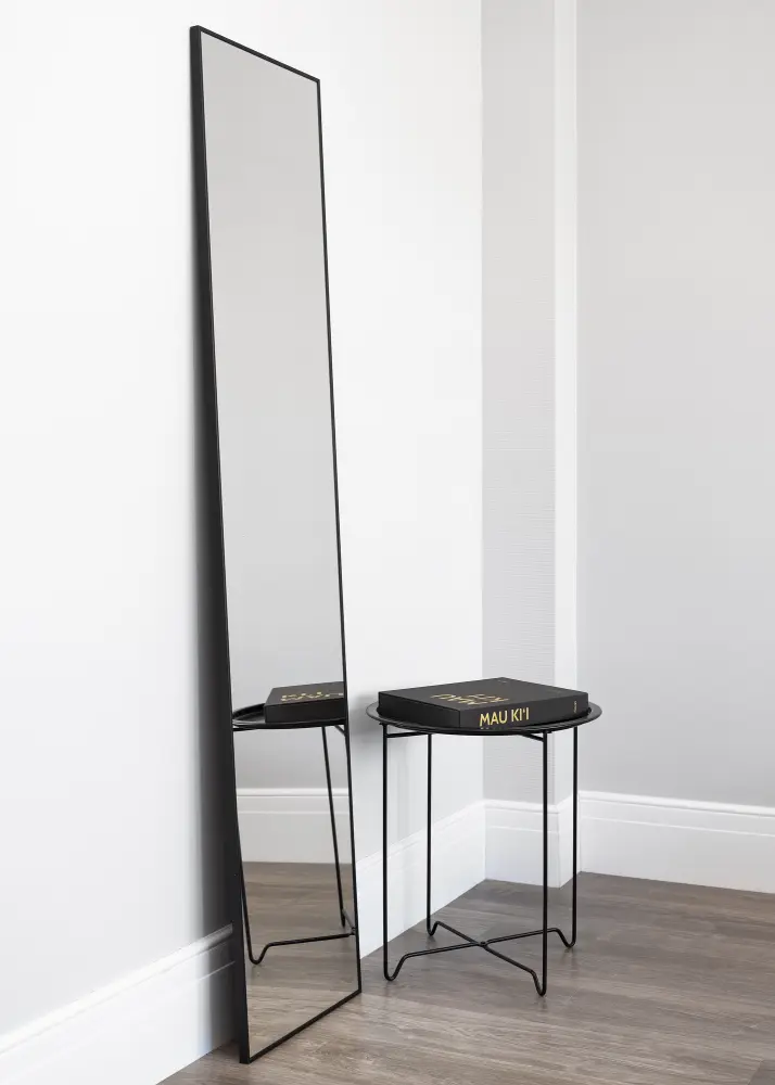 Ogledalo Narrow Crno 41x171 cm