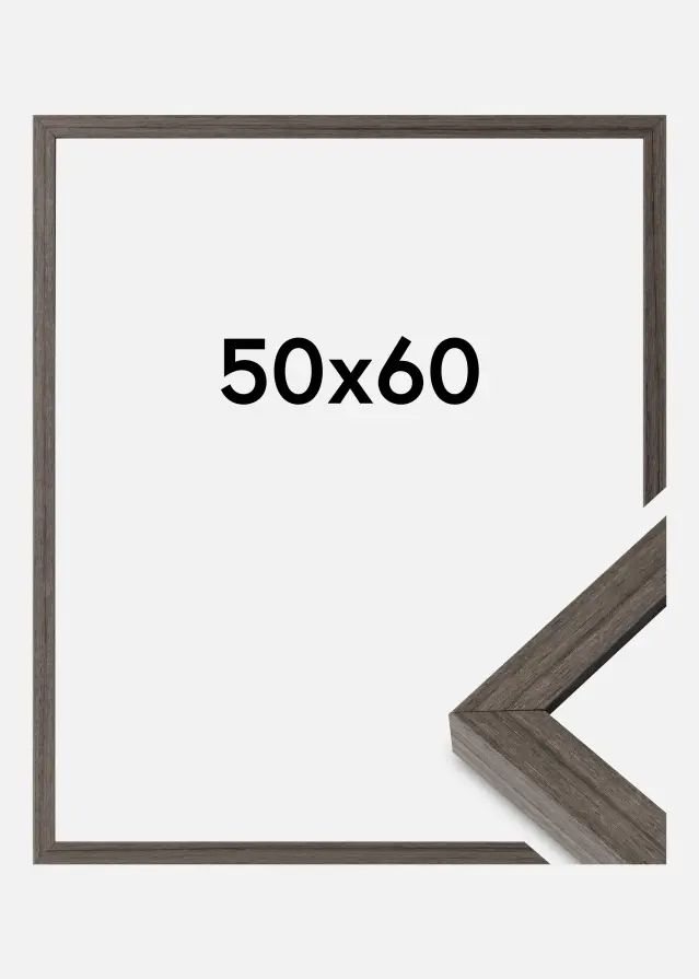 Okvir Hermes Akrilno staklo Grey Oak 50x60 cm