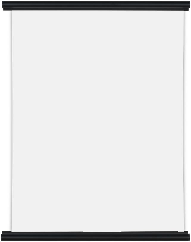 Vješalica za plakate Aluminij Crno - 50 cm