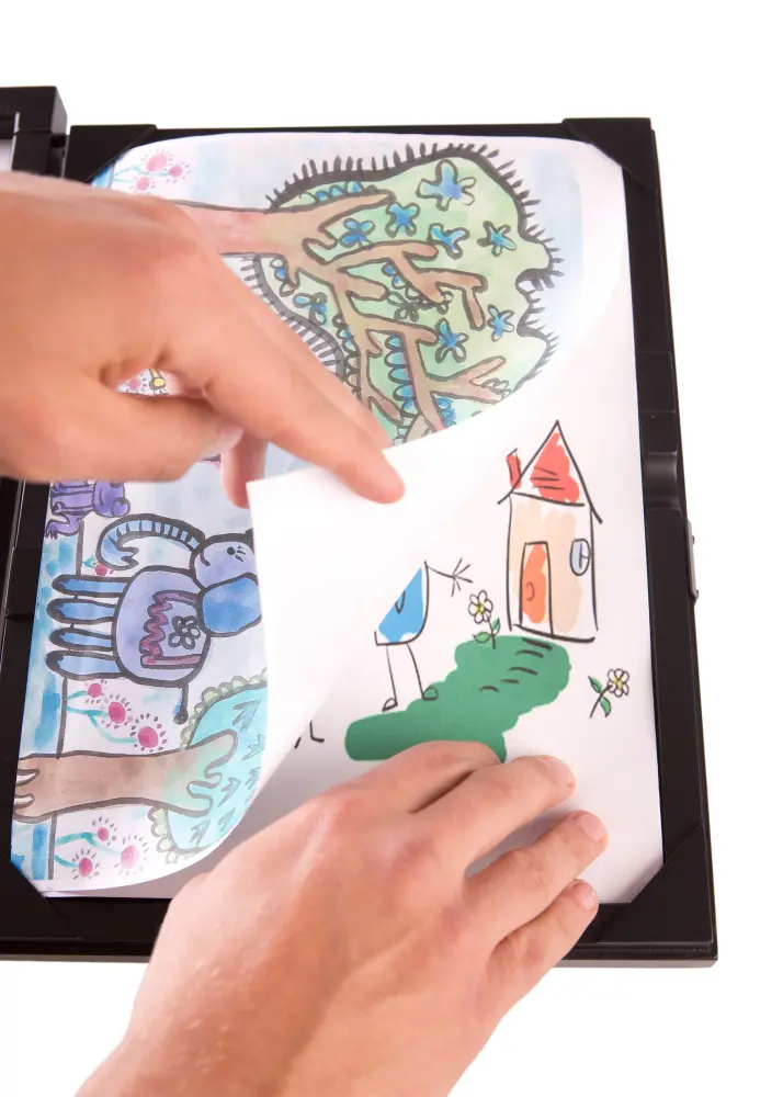 Okvir za crteže Little Davinci Crno A3