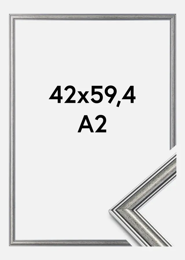 Okvir Frigg Srebro 42x59,4 cm (A2)