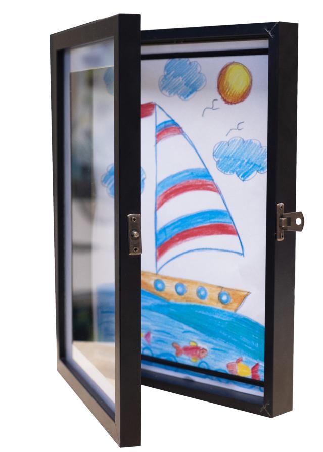 Okvir za crteže Newbie Akrilno staklo Crna A4