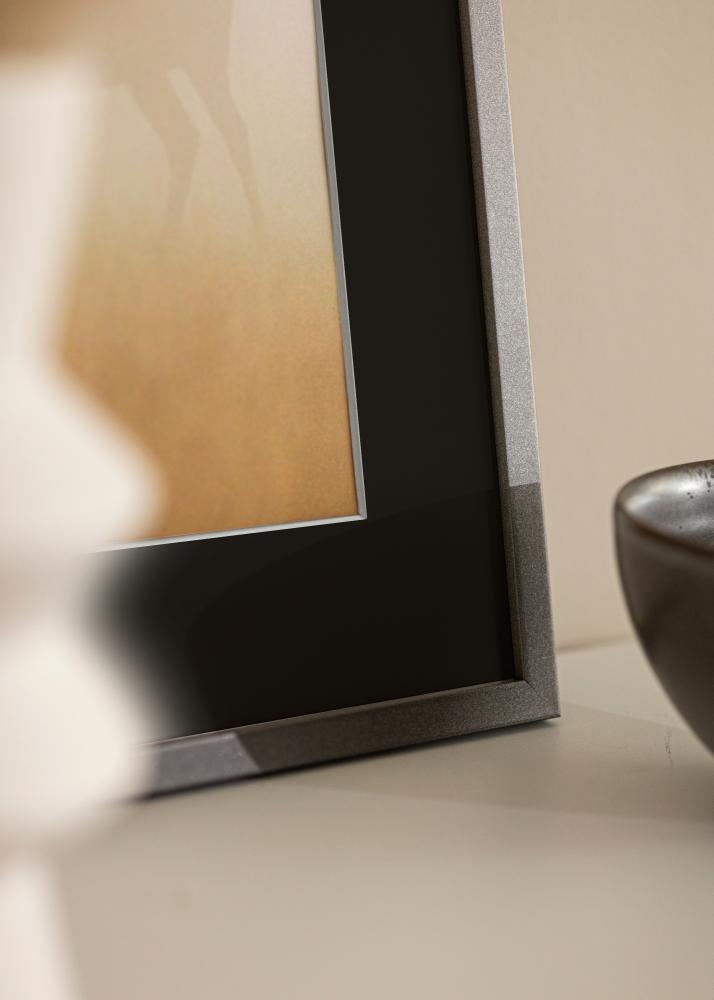 Okvir Edsbyn Grafit 40x70 cm - Paspartu Crno 28x58 cm