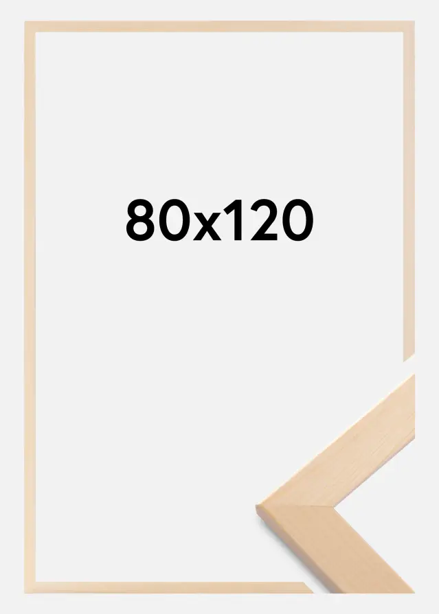 Okvir Trendline Akrilno staklo Nature 80x120 cm