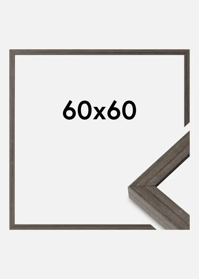 Okvir Hermes Akrilno staklo Grey Oak 60x60 cm