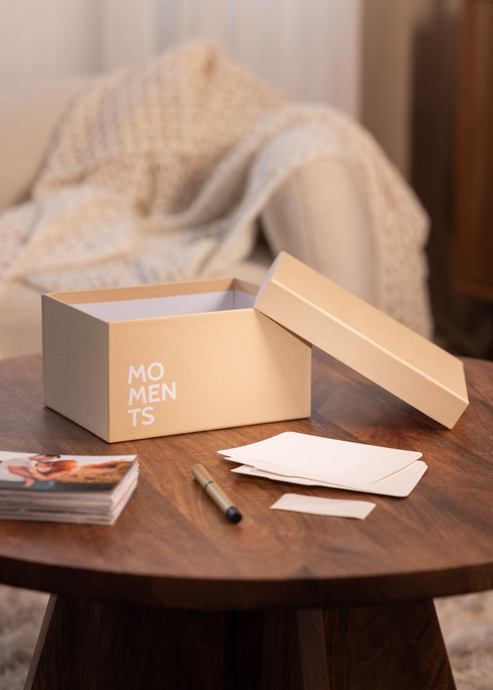 KAILA MOMENTS Kutija za fotografije (700 slika u 10x15 cm) - Krema