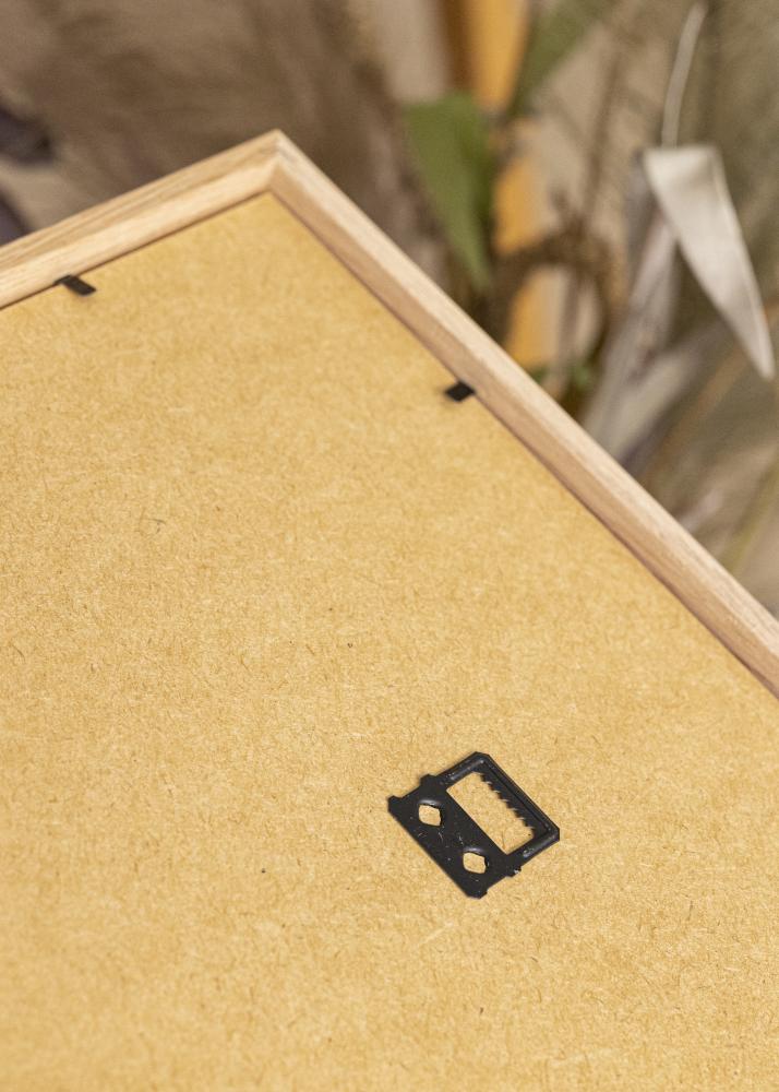 Okvir Oslo Hrast 60x80 cm - Paspartu Bijelo 50x70 cm