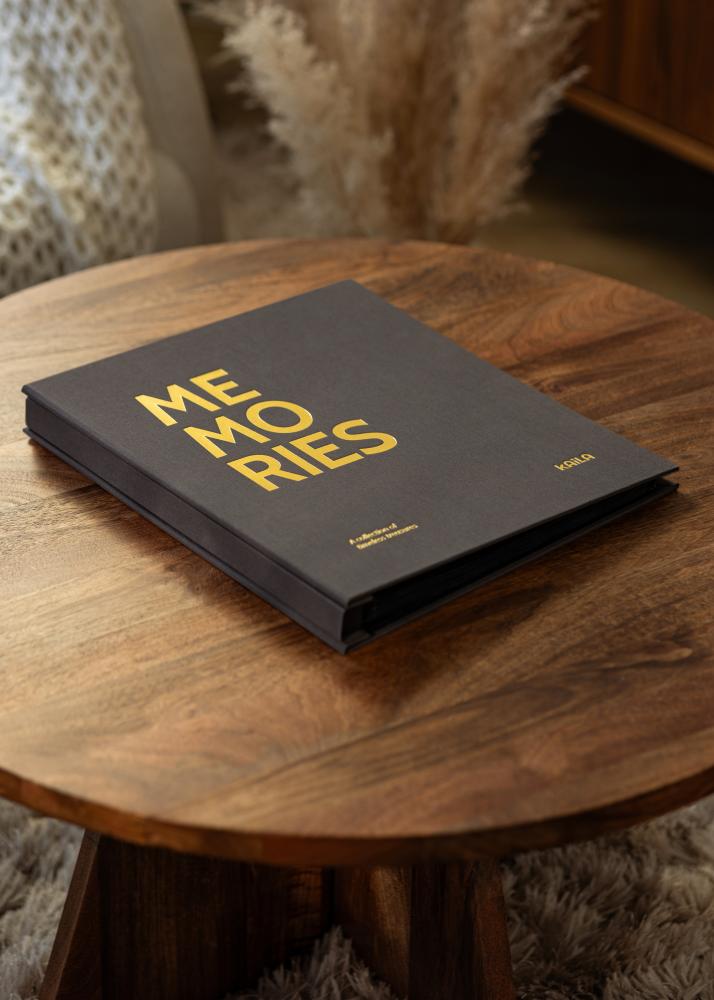 KAILA Album za slike Memories Crno - 300 kapacitet slika 11x15 cm