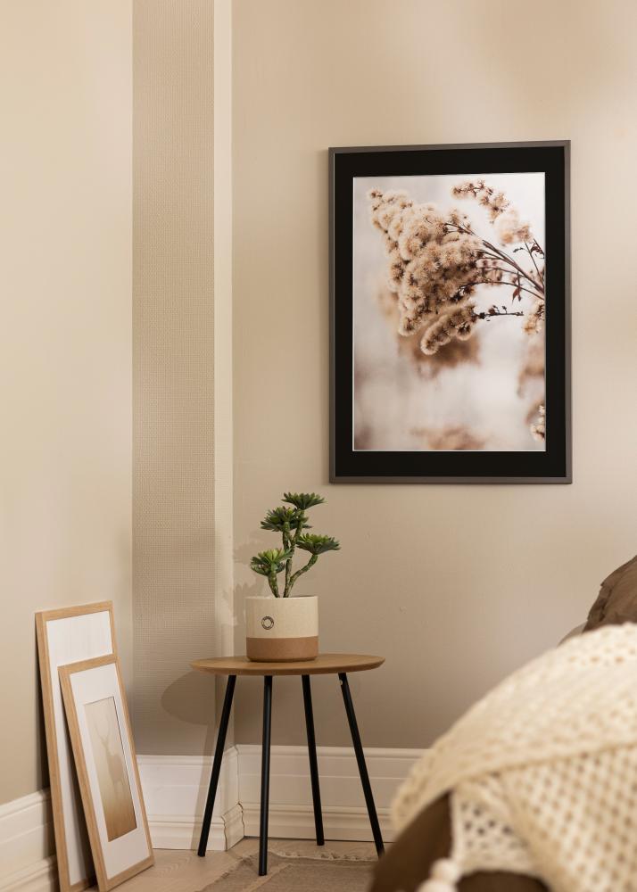 Okvir Edsbyn Grafit 40x70 cm - Paspartu Crno 28x58 cm