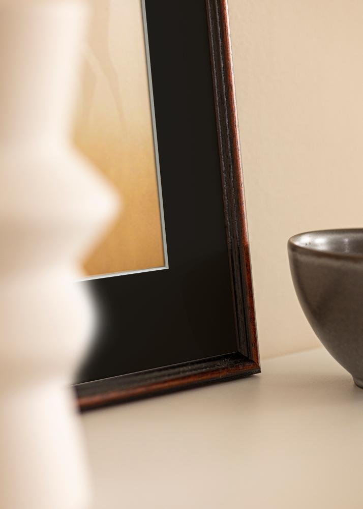 Okvir Horndal Orah 24x30 cm - Paspartu Crno 18x24 cm