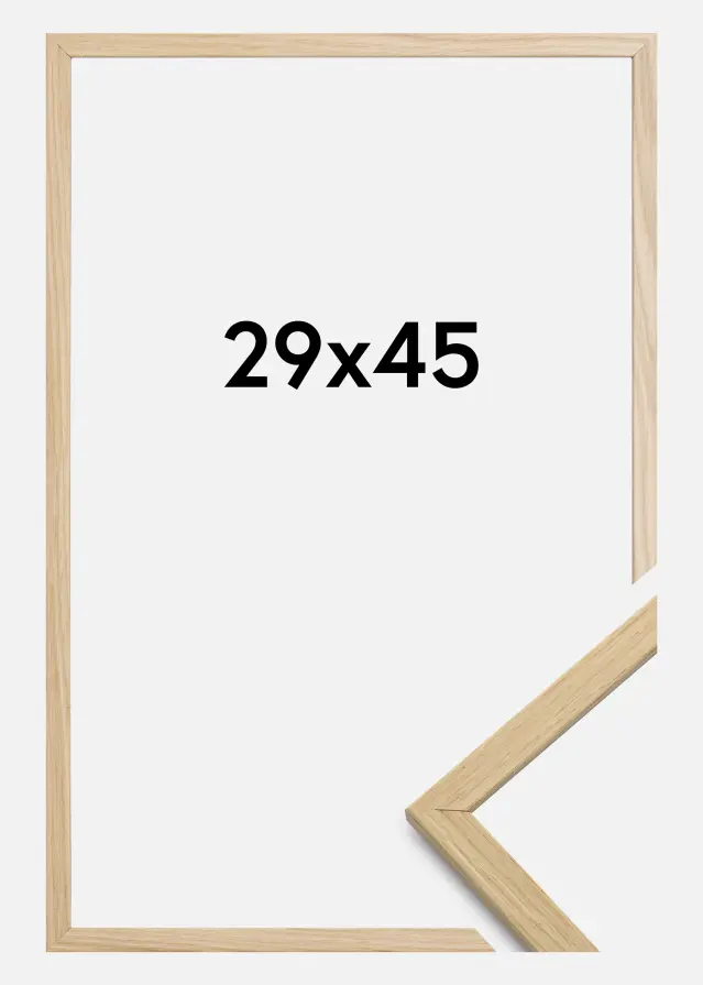 Okvir Edsbyn Akrilno staklo Hrast 29x45 cm