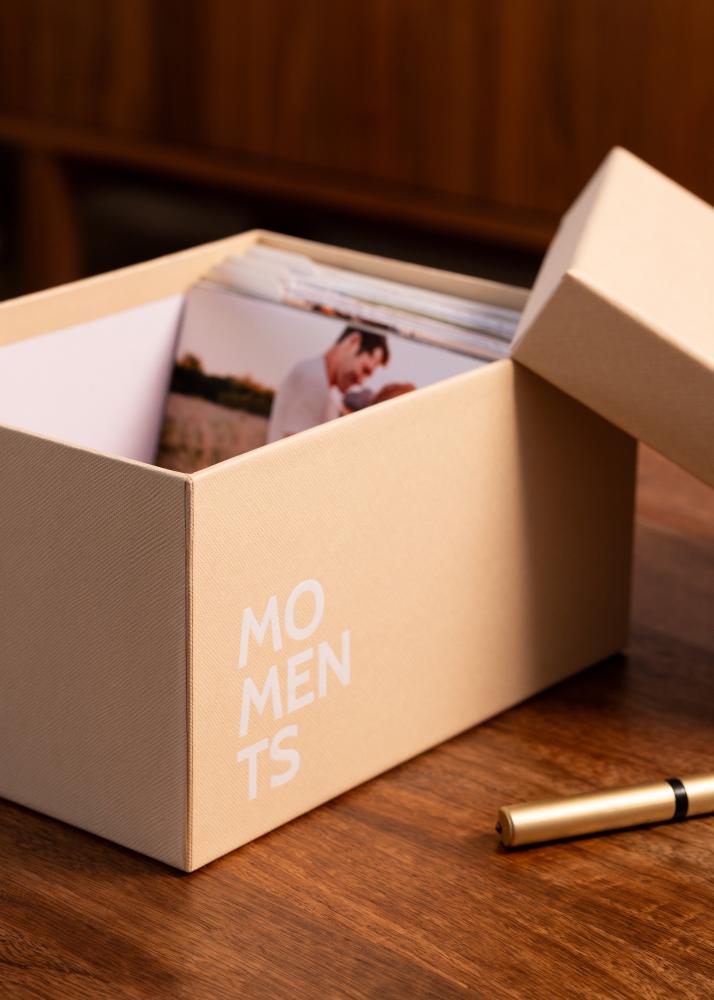 KAILA MOMENTS Kutija za fotografije (700 slika u 10x15 cm) - Krema