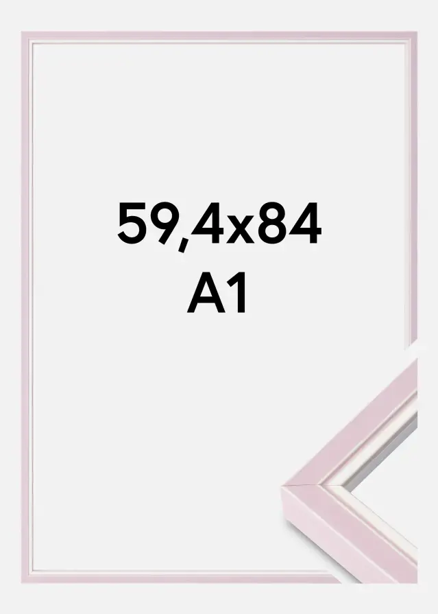 Okvir Diana Akrilno staklo Pink 59,4x84 cm (A1)