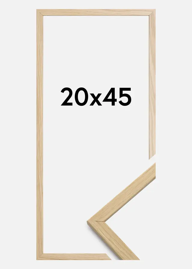 Okvir Edsbyn Akrilno staklo Hrast 20x45 cm