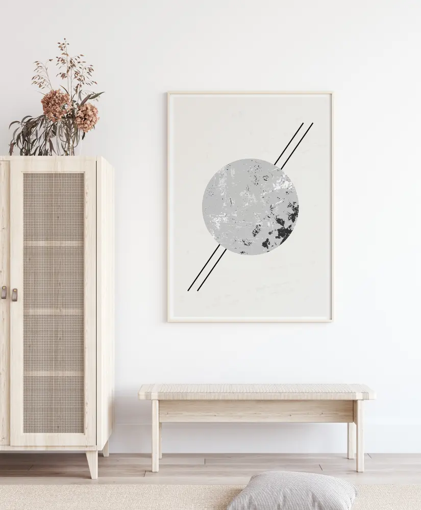 Abstract Circle II Plakat