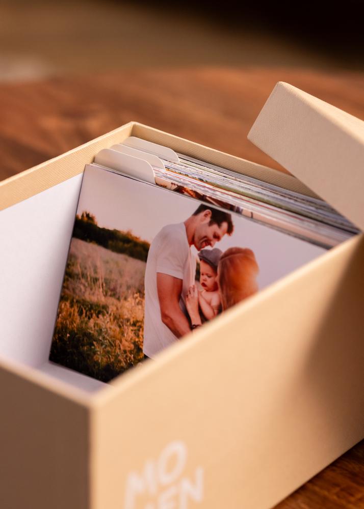 KAILA MOMENTS Kutija za fotografije (700 slika u 10x15 cm) - Krema