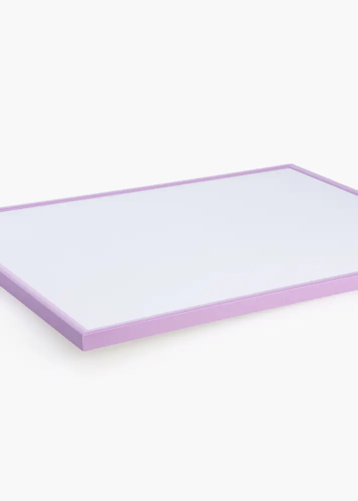 Okvir New Lifestyle Svijetlo ljubičasta 50x70 cm - Paspartu Bijelo 40x60 cm