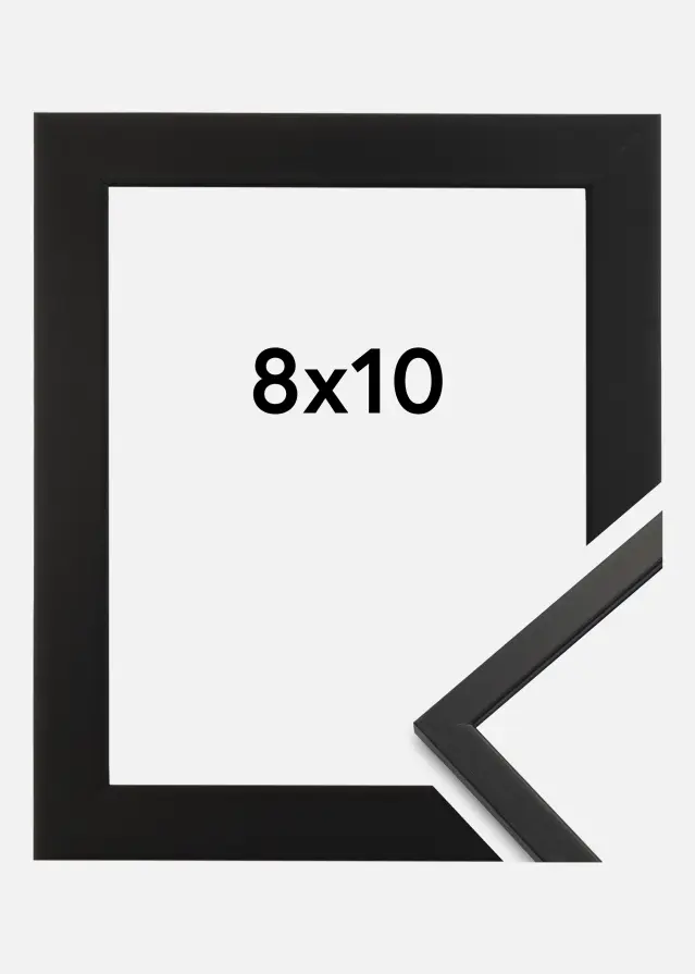 Okvir Edsbyn Akrilno staklo Crno 8x10 cm
