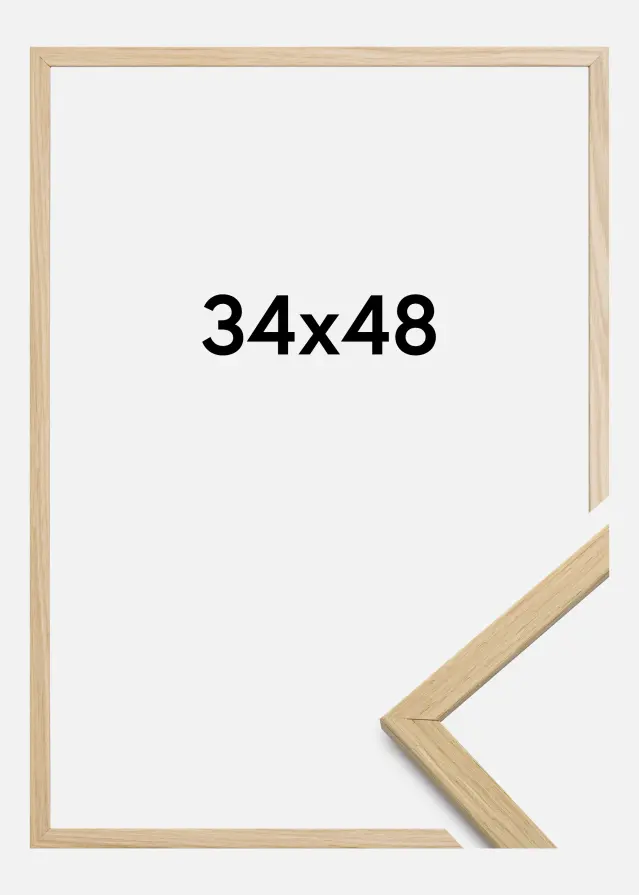 Okvir Edsbyn Akrilno staklo Hrast 34x48 cm