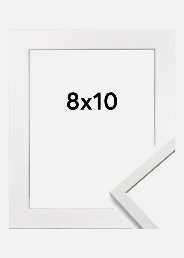 Okvir Edsbyn Akrilno staklo Bijelo 8x10 cm