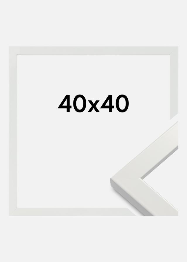 Okvir White Wood Glossy Akrilno staklo 40x40 cm