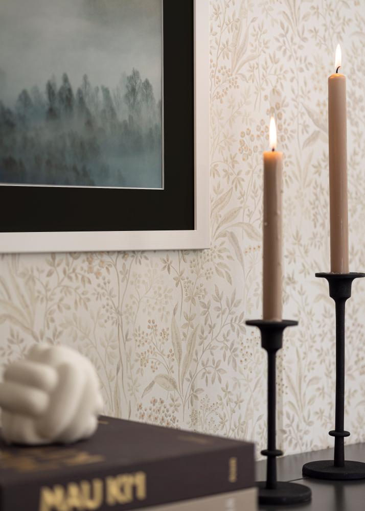 Okvir Trendline Bijelo 60x70 cm - Paspartu Crno 20x24 inches