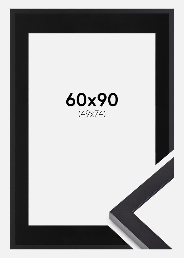 Okvir Selection Crno 60x90 cm - Paspartu Crno 50x75 cm
