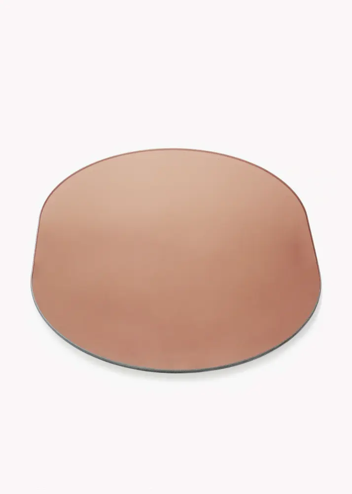 KAILA Ogledalo Ovalan Rose Gold 50x70 cm