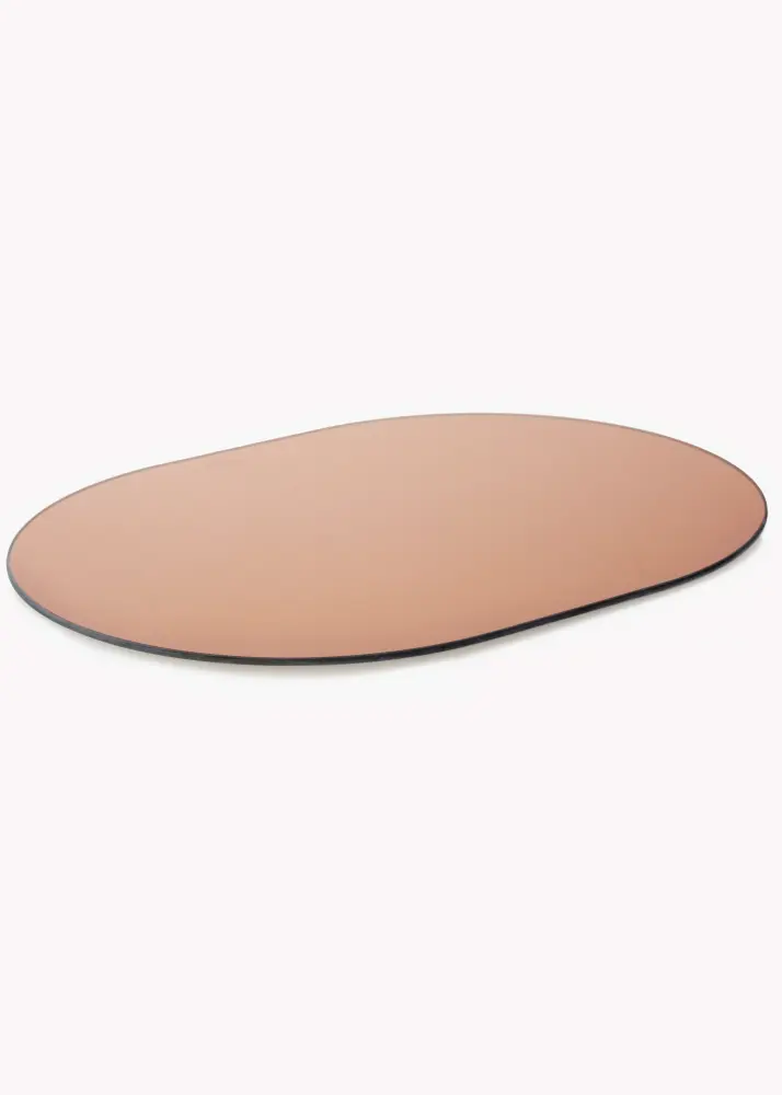 KAILA Ogledalo Ovalan Rose Gold 50x70 cm