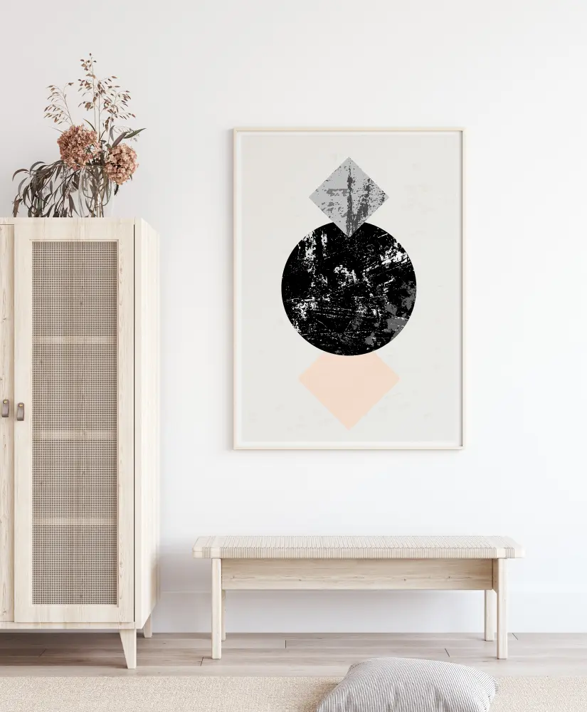 Abstract Geometry IV Plakat