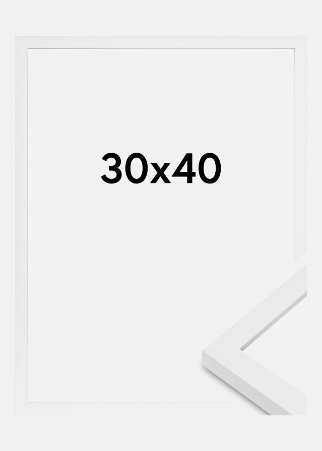 Okvir Modern Akrilno staklo Bijelo 30x40 cm