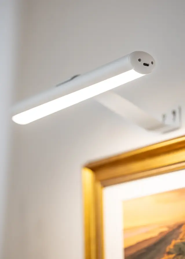 KAILA Lux Baterijsko Napajanje Rasvjeta za Slike 33 cm - Bijela