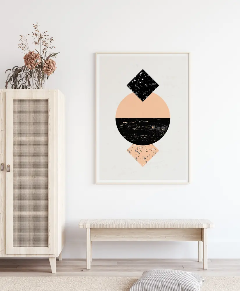 Abstract Geometry VI Plakat