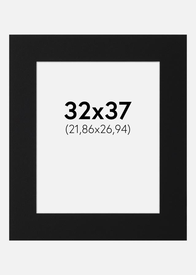Paspartu Crni Standard (Bijela Jezgra) 32x37 cm (21,86x26,94)