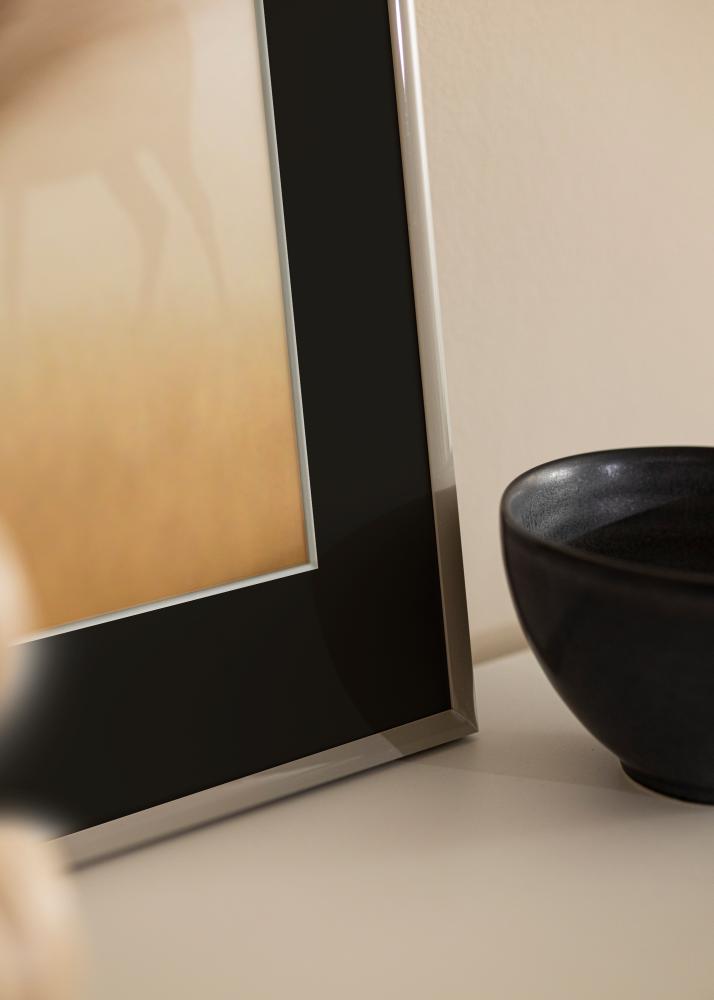 Okvir New Lifestyle Earth Grey 70x100 cm - Paspartu Crno 24x36 inches