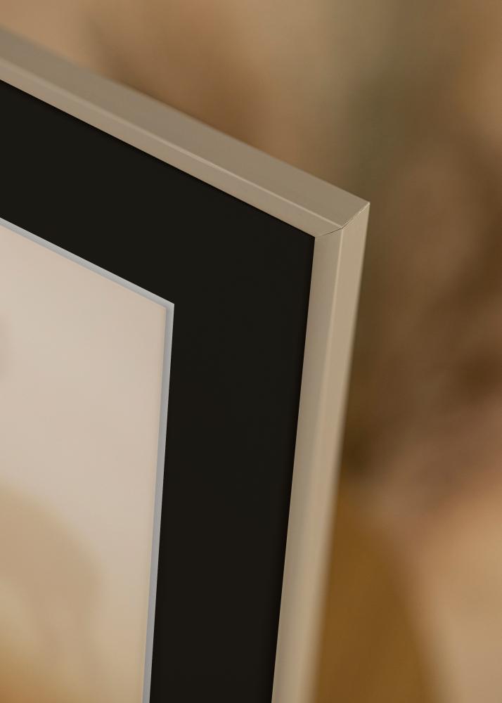 Okvir New Lifestyle Earth Grey 70x100 cm - Paspartu Crno 24x36 inches
