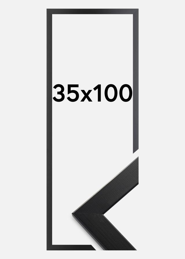 Okvir Trendline Akrilno staklo Crno 35x100 cm